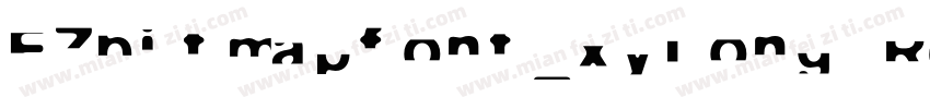 FZbitmapfont_xylong Regular字体转换